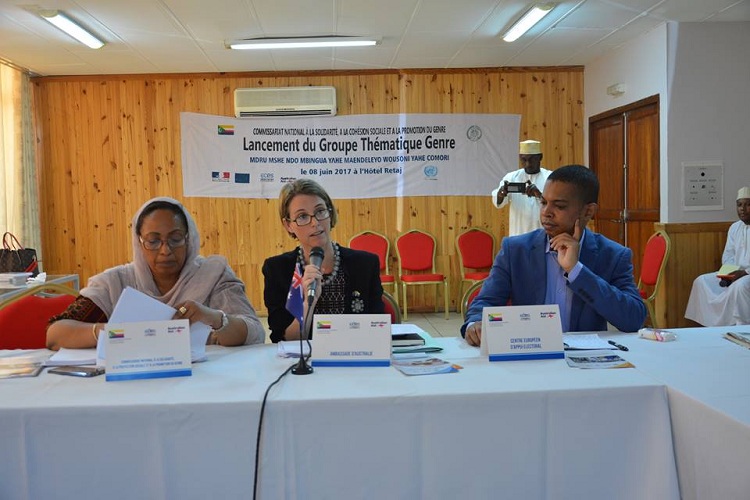 Coopération Comores-Australie /  Réunion d'échange avec le groupe thématique genre